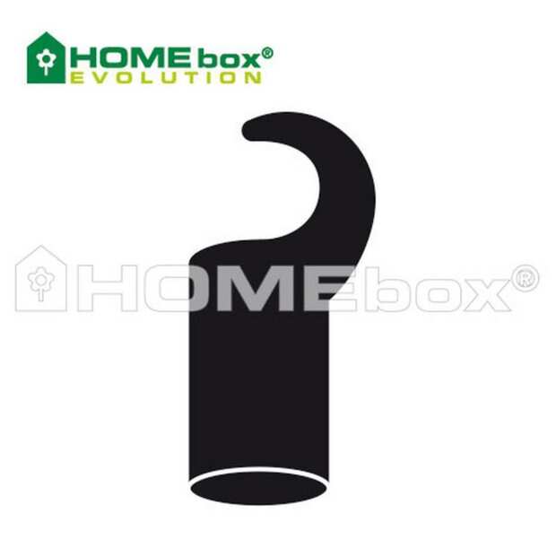 HOMEbox hook short 4 pieces Ø 16 mm