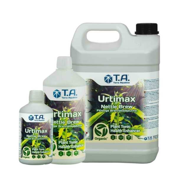 Urtimax, organic stinging nettle liquid manure 5L, 1L, 500ml