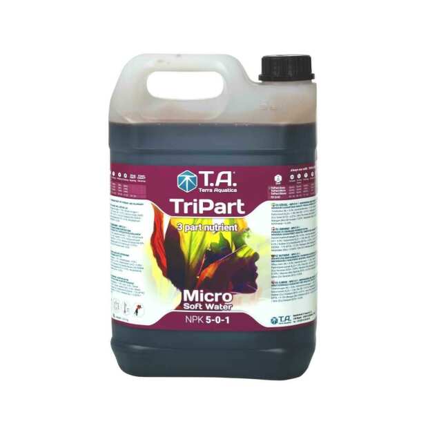 TriPart Micro, Spurenelemente & Mineralstoffe (weiches Wasser) 5L