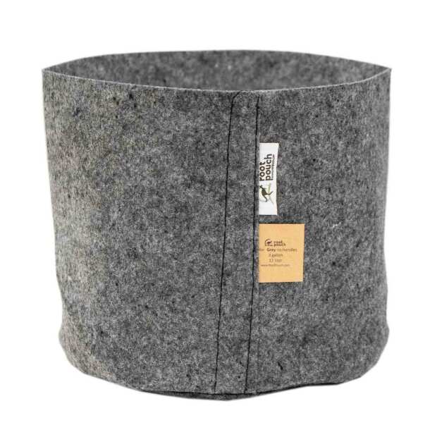 Fabric pot 16L gray Root Pouch